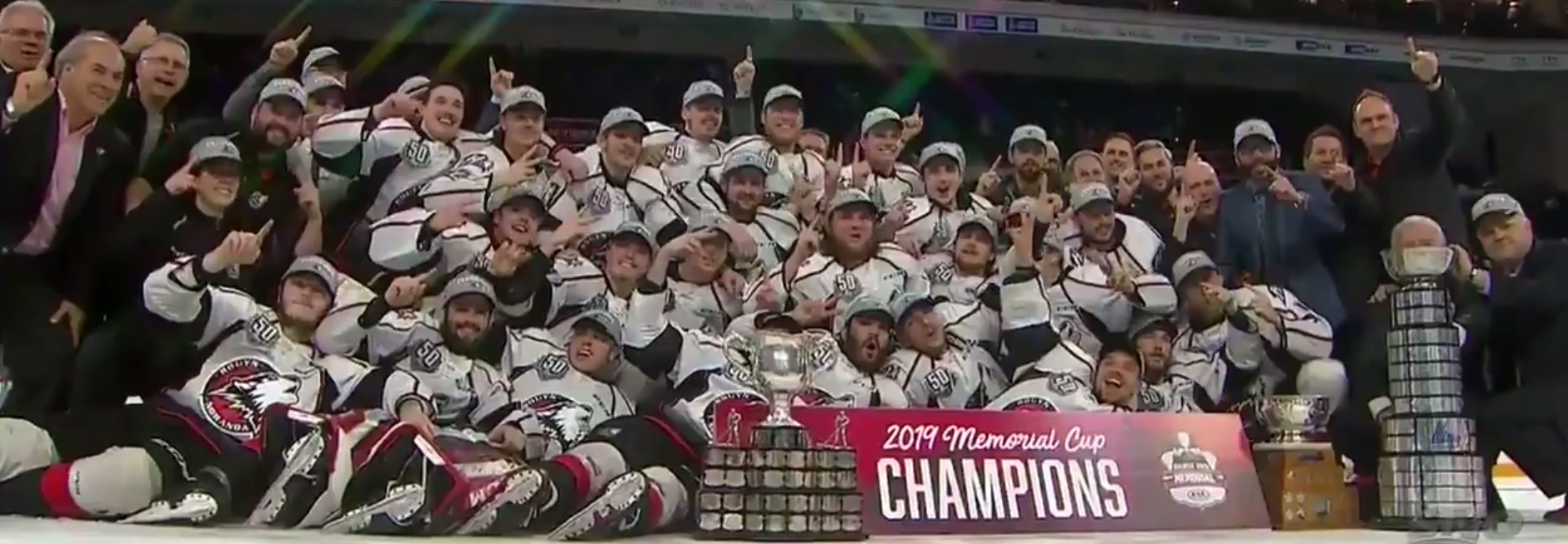 VIDEO - Les champions de la Coupe Memorial 2019, les Huskies de Rouyn-Noranda, sur Twitter  (CHL)